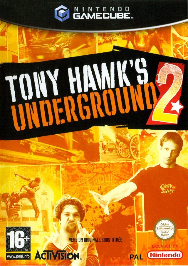 jaquette du jeu vidéo Tony Hawk's Underground 2