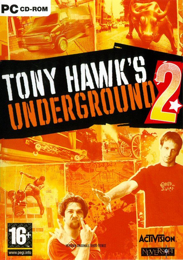 jaquette du jeu vidéo Tony Hawk's Underground 2