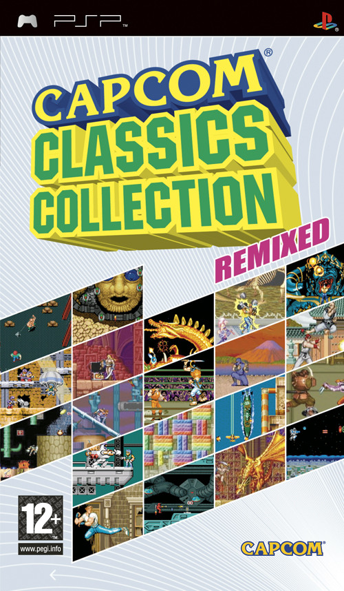 jaquette du jeu vidéo Capcom Classics Collection Remixed
