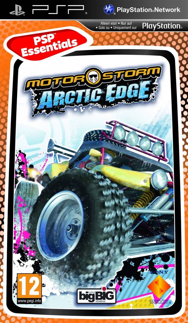 jaquette du jeu vidéo MotorStorm : Arctic Edge