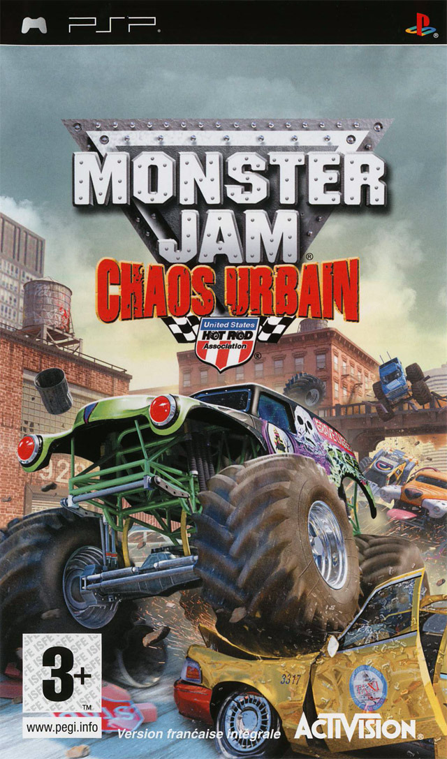 jaquette du jeu vidéo Monster Jam : Chaos Urbain