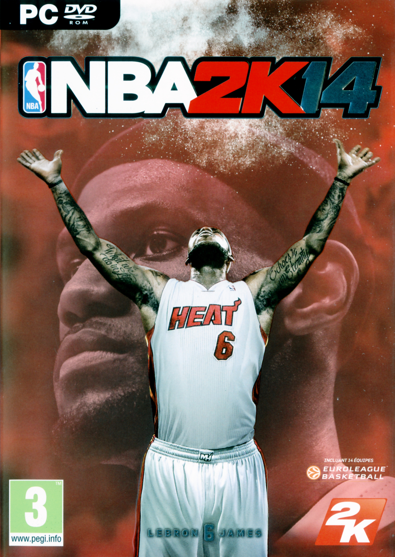 jaquette du jeu vidéo NBA 2K14