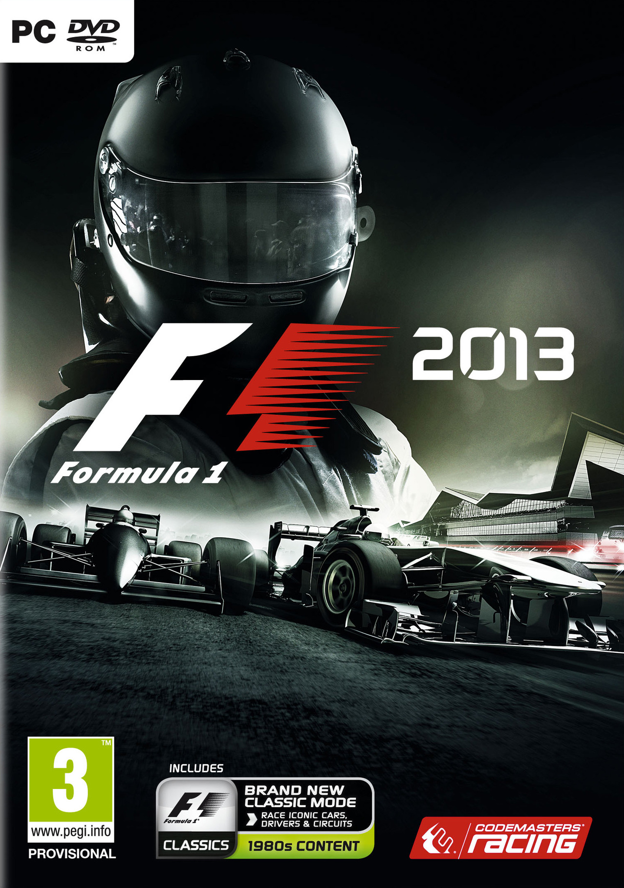 jaquette du jeu vidéo F1 2013
