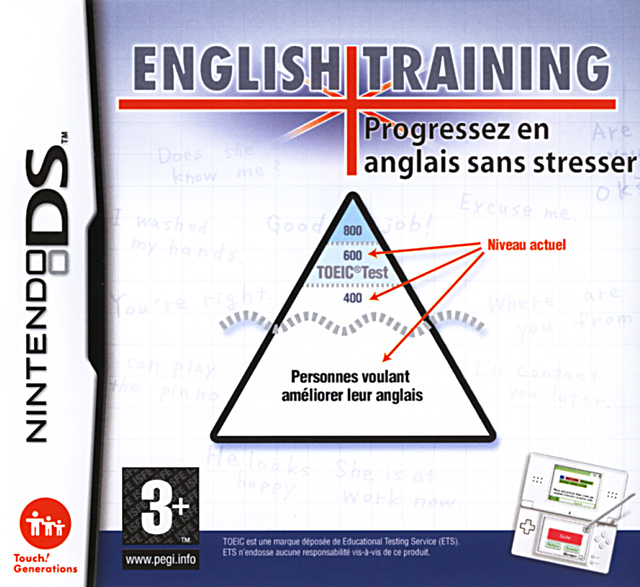 jaquette du jeu vidéo English Training : Progressez en Anglais sans Stresser