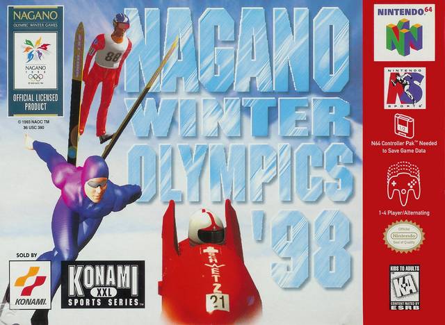 jaquette du jeu vidéo Nagano Winter Olympics 98