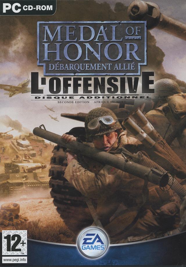jaquette du jeu vidéo Medal of Honor : Débarquement Allié : L'Offensive