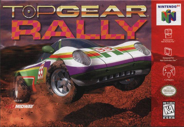 jaquette du jeu vidéo Top Gear Rally