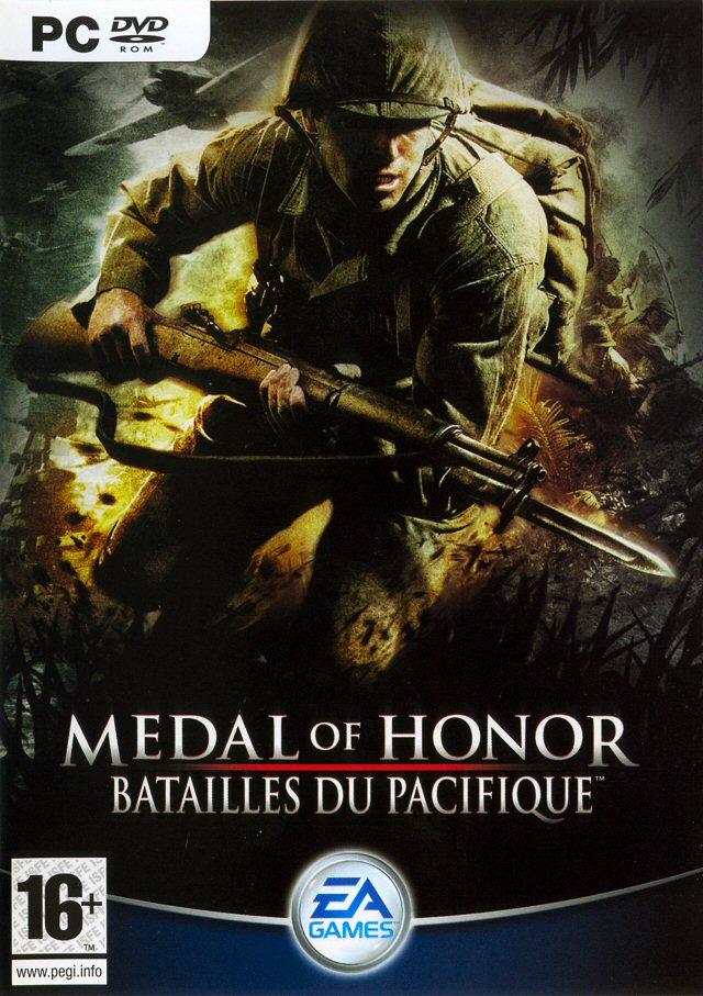 jaquette du jeu vidéo Medal of Honor : Batailles du Pacifique