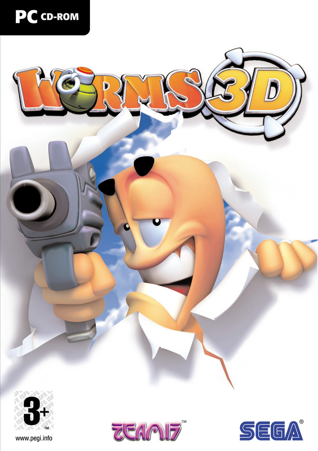 jaquette du jeu vidéo Worms 3D