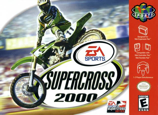 jaquette du jeu vidéo Supercross 2000