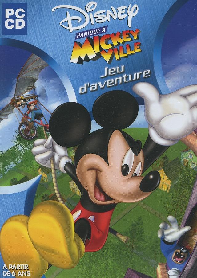 jaquette du jeu vidéo Panique à Mickey Ville