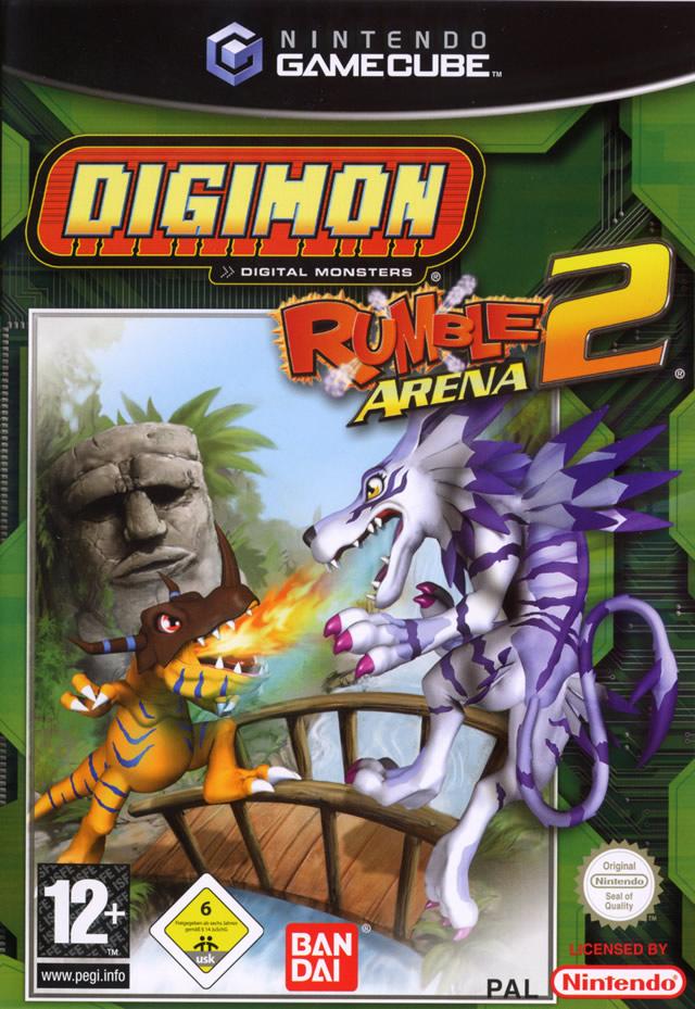 jaquette du jeu vidéo Digimon Rumble Arena 2