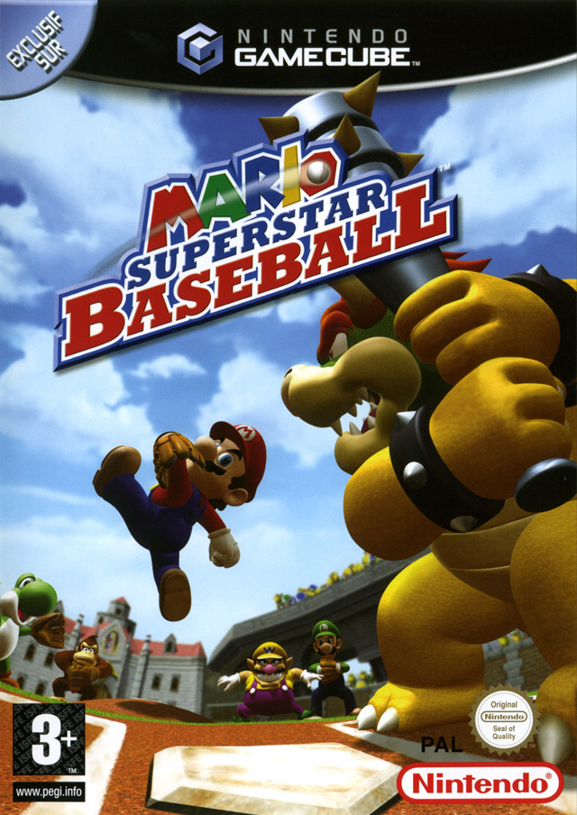 jaquette du jeu vidéo Mario Superstar Baseball