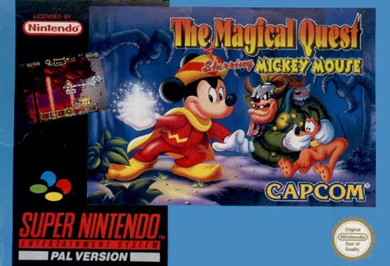 jaquette du jeu vidéo The Magical Quest Starring Mickey Mouse