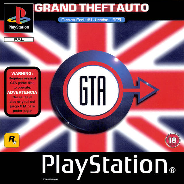 jaquette du jeu vidéo GTA : London 1969