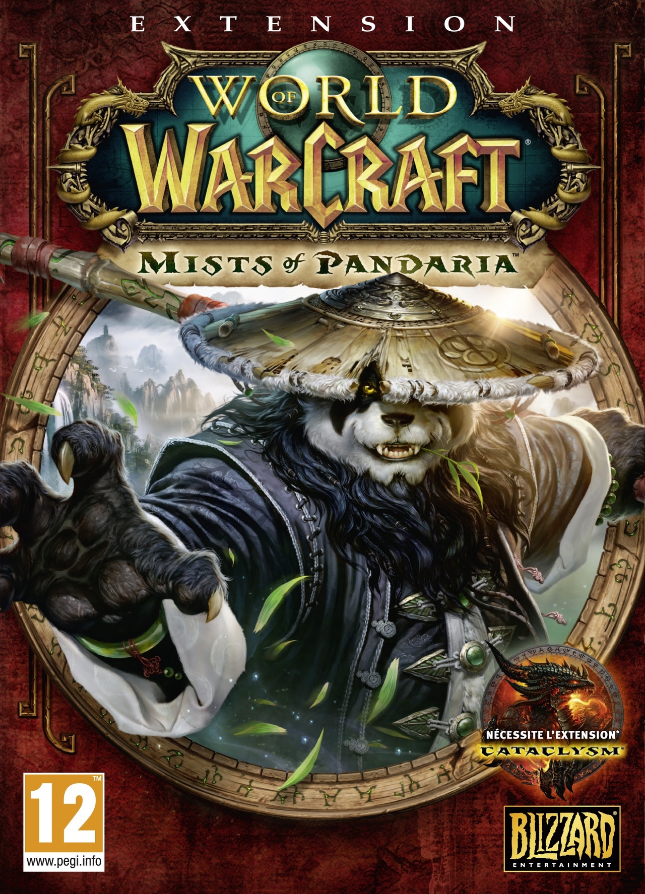 jaquette du jeu vidéo World of WarCraft: Mists of Pandaria