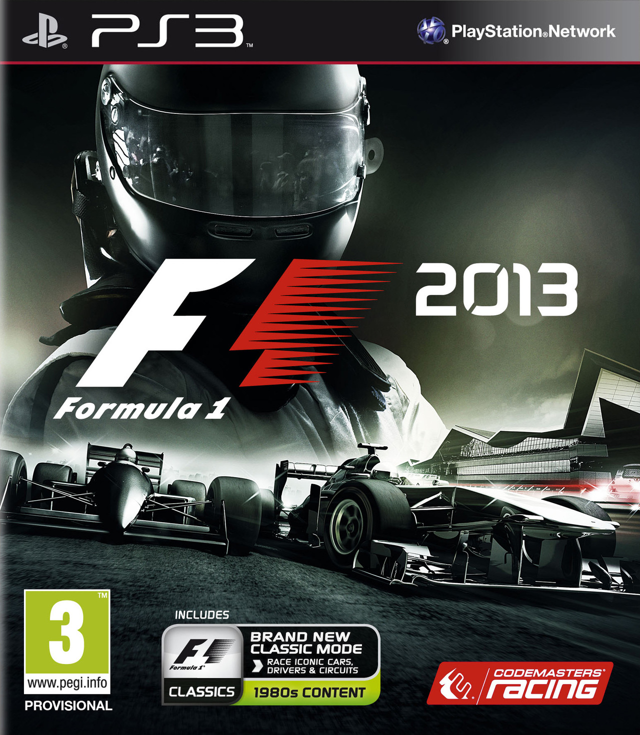 jaquette du jeu vidéo F1 2013