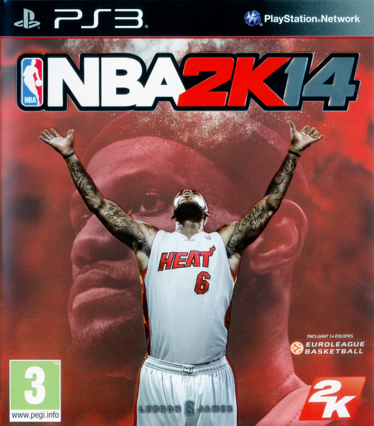 jaquette du jeu vidéo NBA 2K14