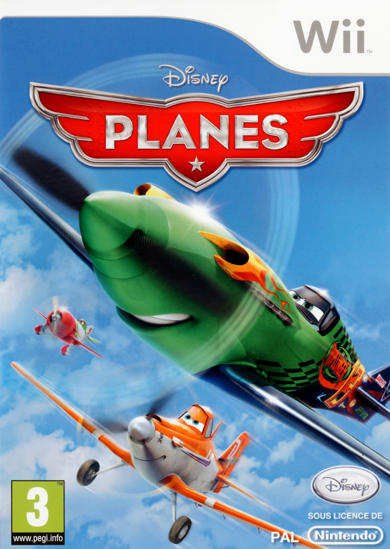 jaquette du jeu vidéo Disney Planes