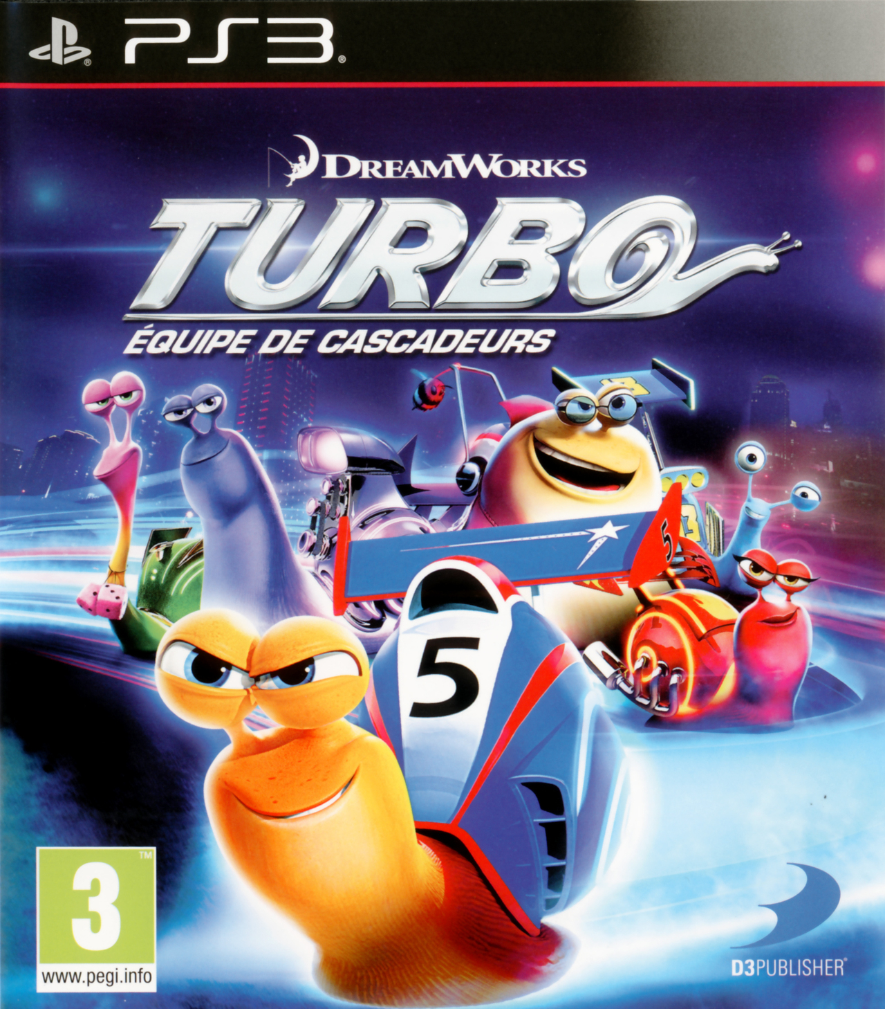 jaquette du jeu vidéo Turbo : Équipe de Cascadeurs