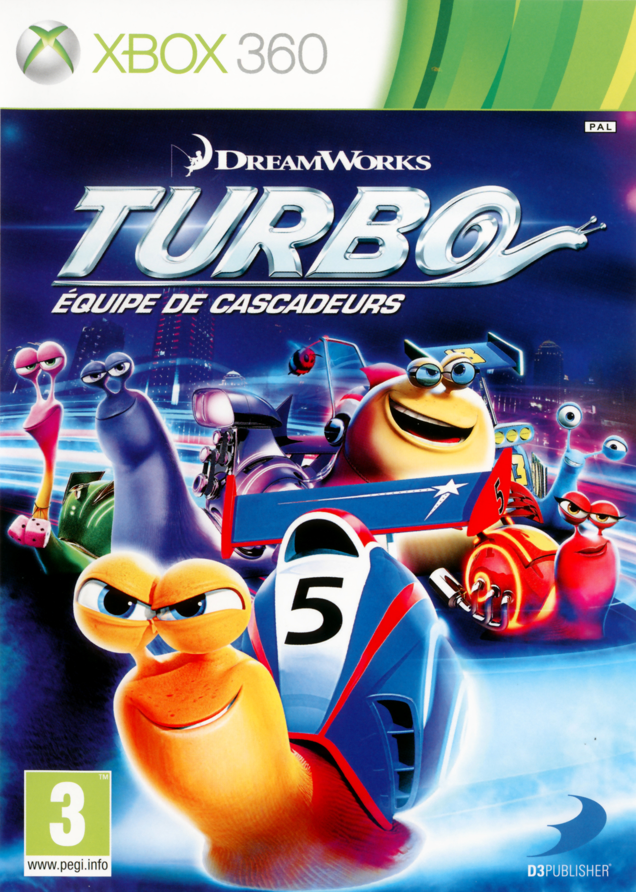 jaquette du jeu vidéo Turbo : Équipe de Cascadeurs