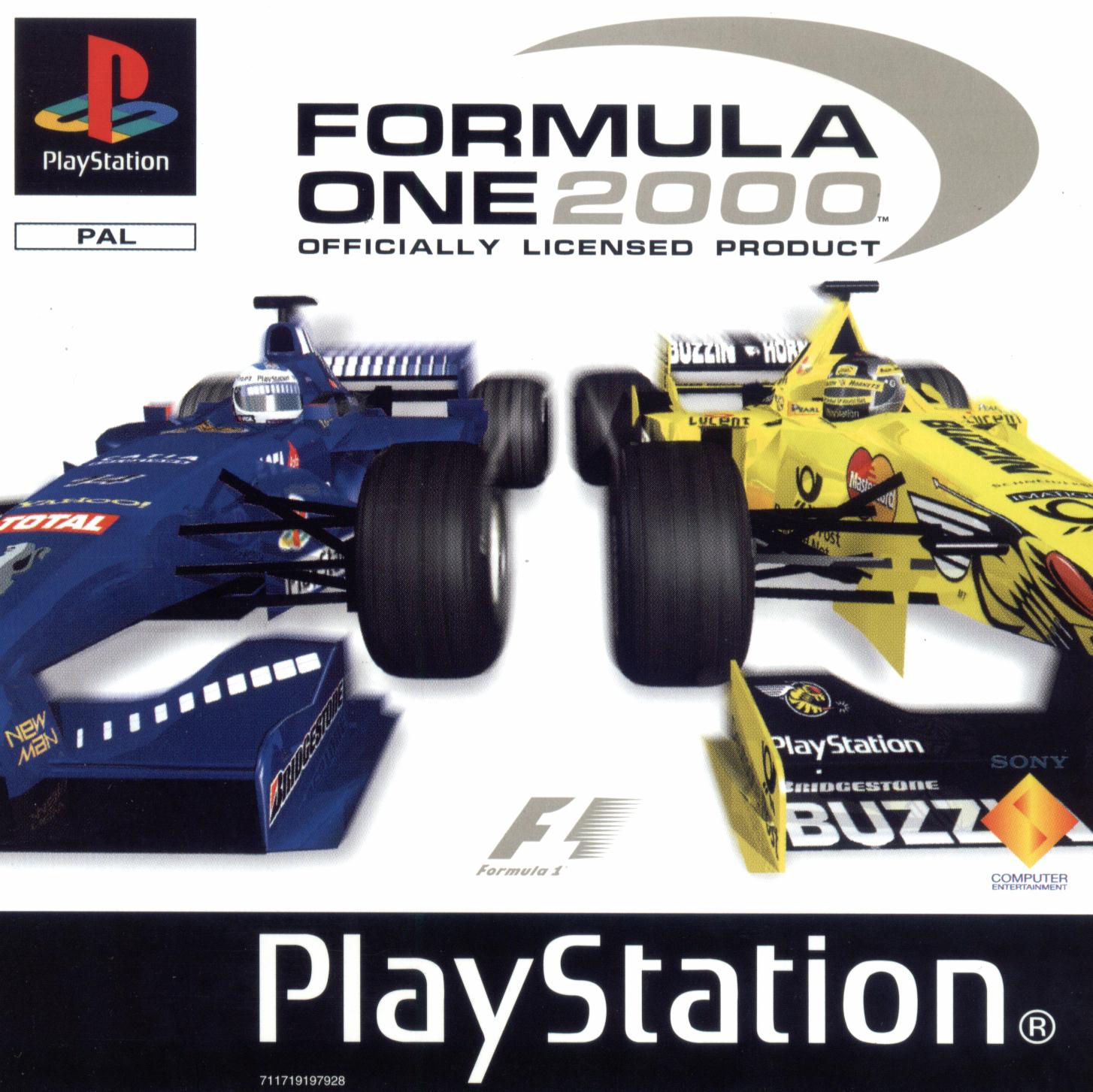 jaquette du jeu vidéo Formula One 2000