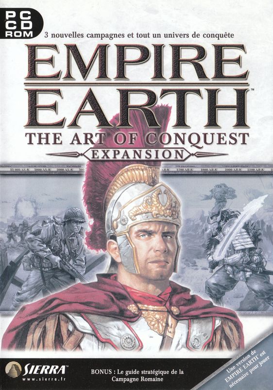 jaquette du jeu vidéo Empire Earth : The Art of Conquest