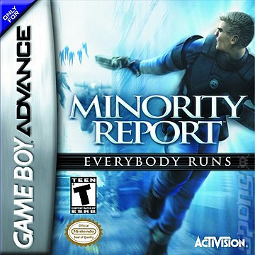 jaquette du jeu vidéo Minority Report