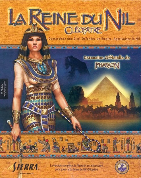 jaquette du jeu vidéo La Reine du Nil : Cléopâtre