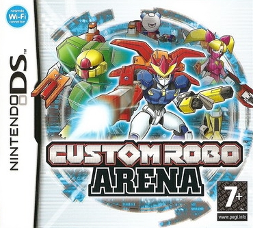jaquette du jeu vidéo Custom Robo Arena