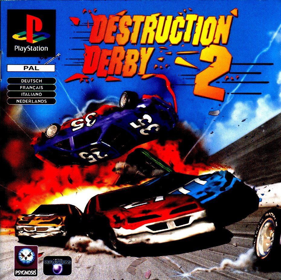 jaquette du jeu vidéo Destruction Derby 2