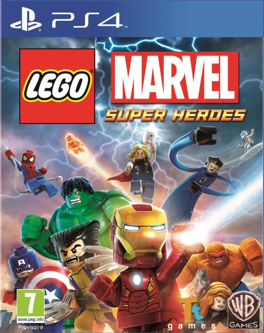 jaquette du jeu vidéo LEGO Marvel Super Heroes
