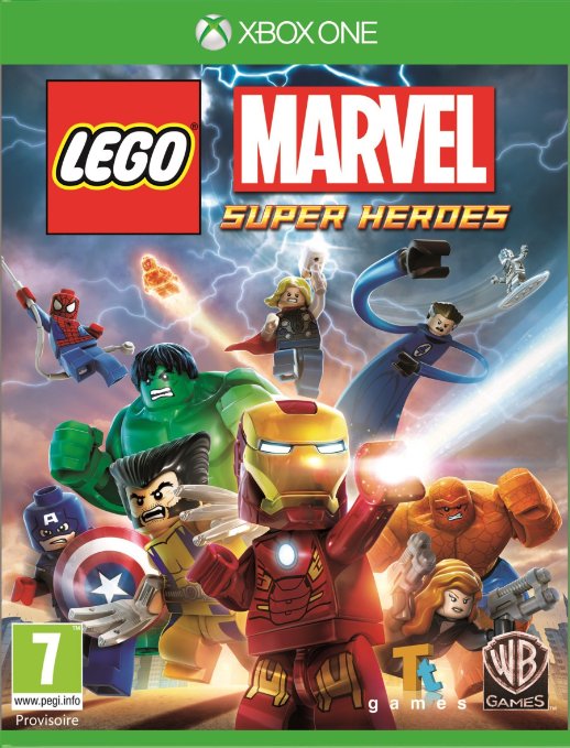 jaquette du jeu vidéo LEGO Marvel Super Heroes