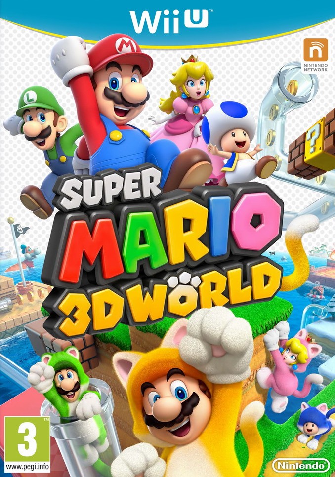jaquette du jeu vidéo Super Mario 3D World