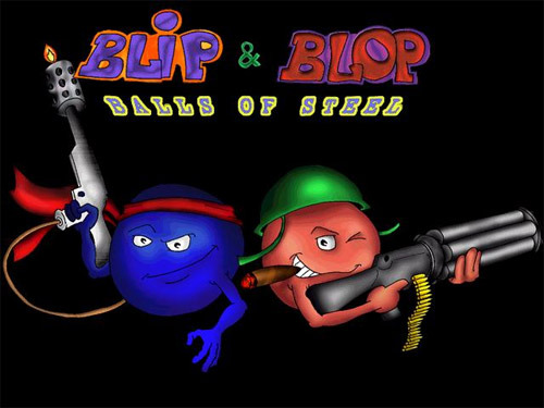 jaquette du jeu vidéo Blip & Blop : Balls of Steel