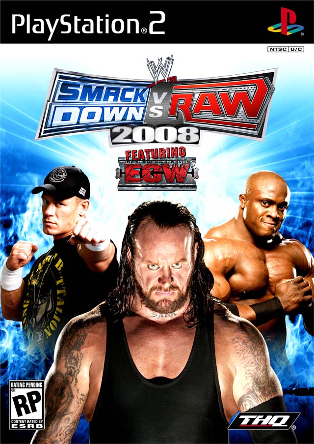 jaquette du jeu vidéo WWE SmackDown vs Raw 2008