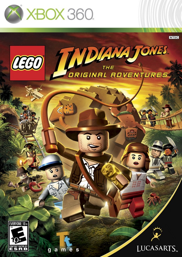 jaquette du jeu vidéo Lego Indiana Jones : La Trilogie Originale