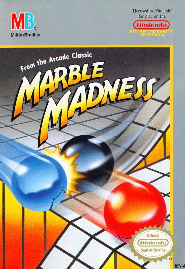 jaquette du jeu vidéo Marble Madness