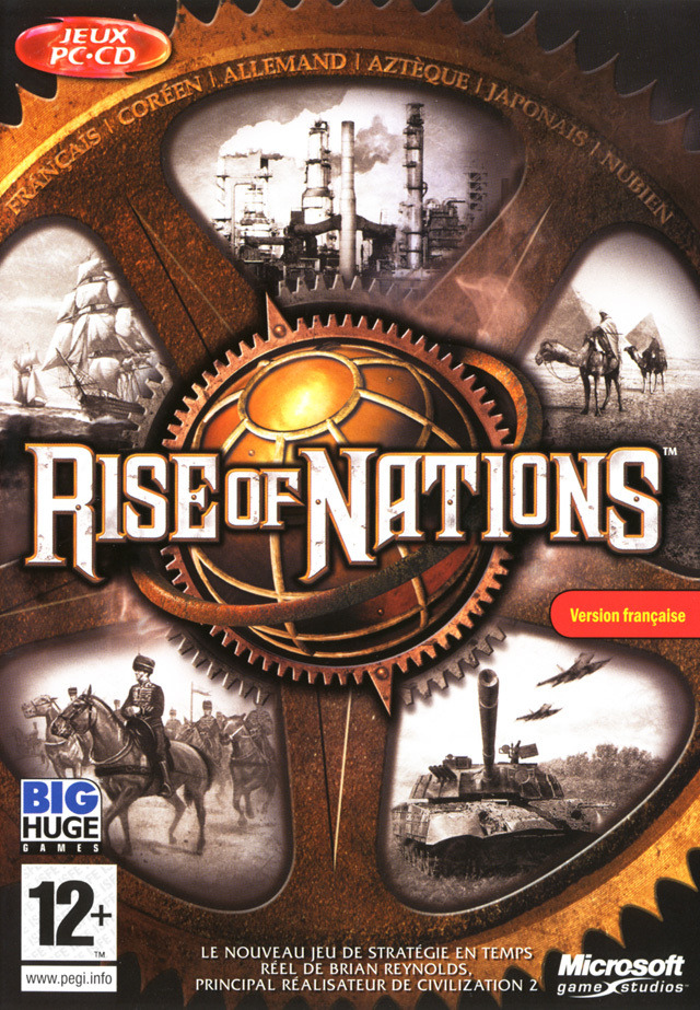 jaquette du jeu vidéo Rise of Nations