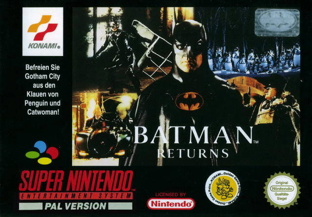 jaquette du jeu vidéo Batman Returns