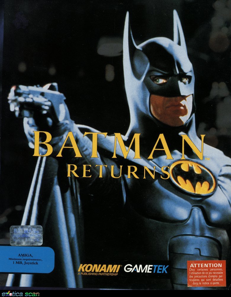 jaquette du jeu vidéo Batman Returns