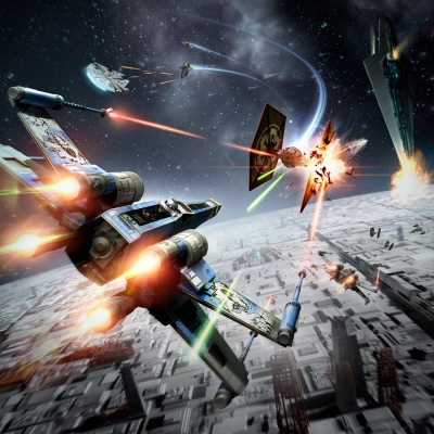 jaquette du jeu vidéo Star Wars : Attack Squadron