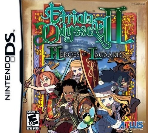 jaquette du jeu vidéo Etrian Odyssey 2: Heroes of Lagaard