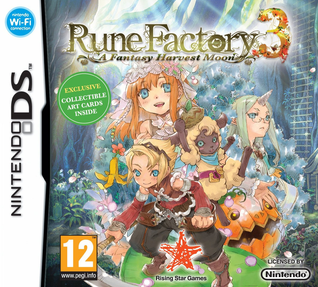 jaquette du jeu vidéo Rune Factory 3 : A Fantasy Harvest Moon