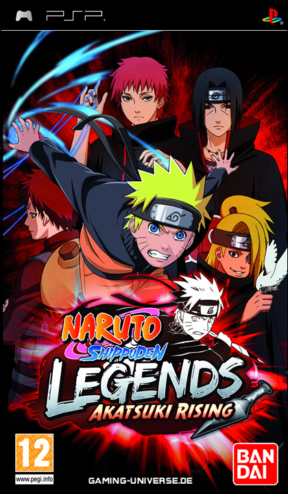 jaquette du jeu vidéo Naruto Shippuden : Legends : Akatsuki Rising