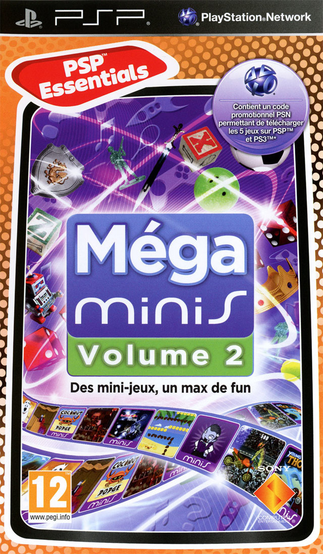 jaquette du jeu vidéo Mega minis Volume 2