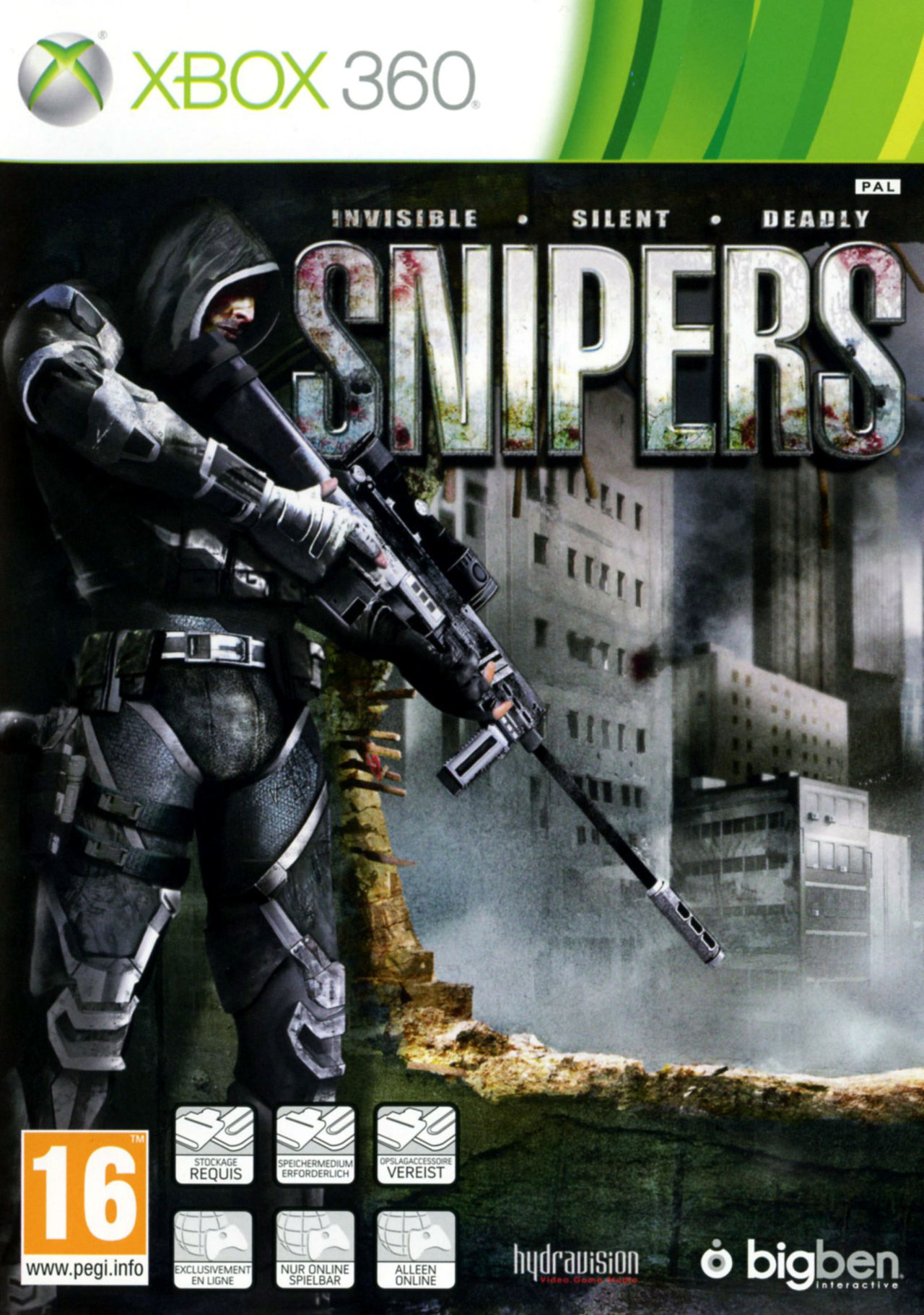 jaquette du jeu vidéo Snipers