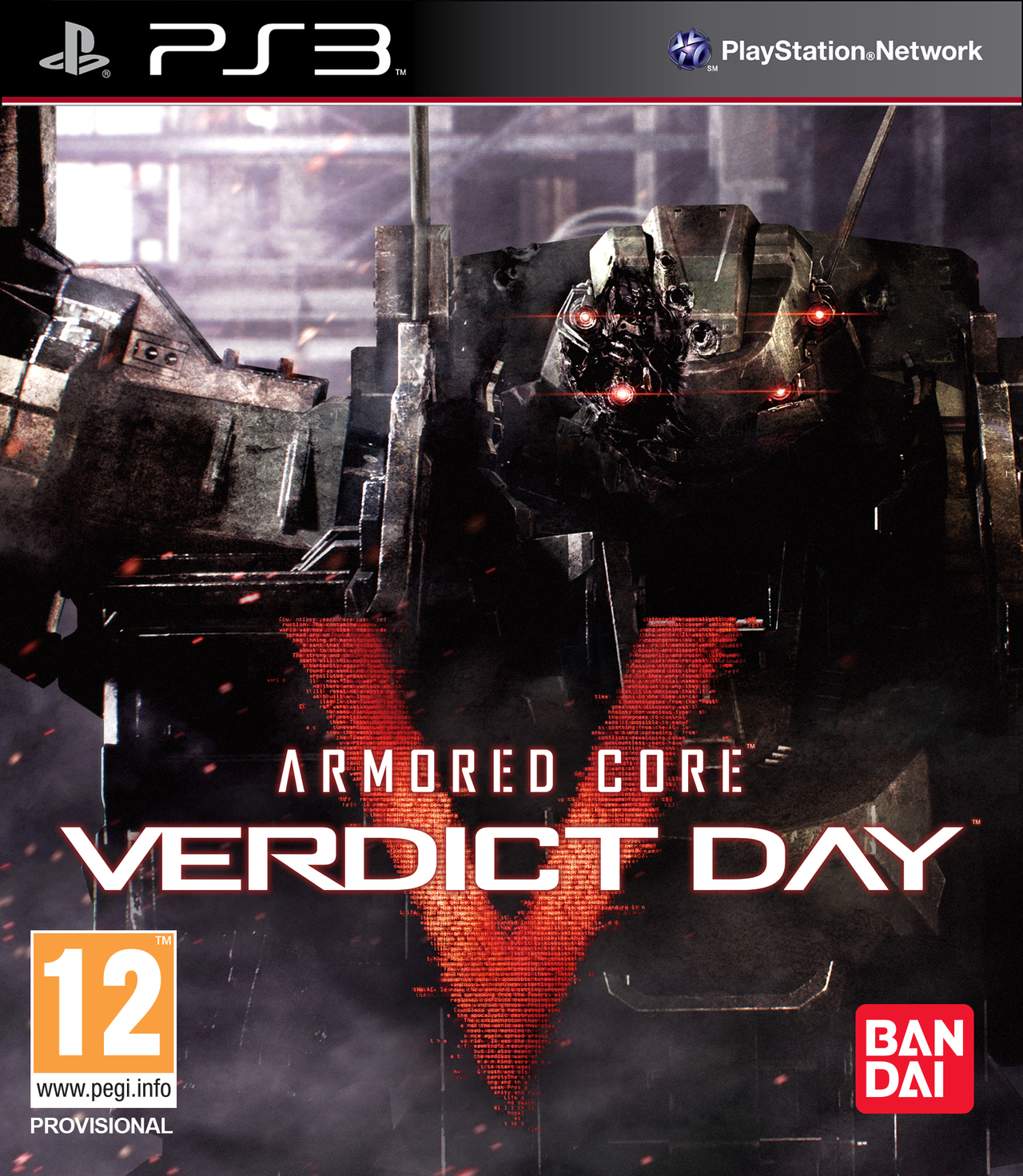 jaquette du jeu vidéo Armored Core: Verdict Day