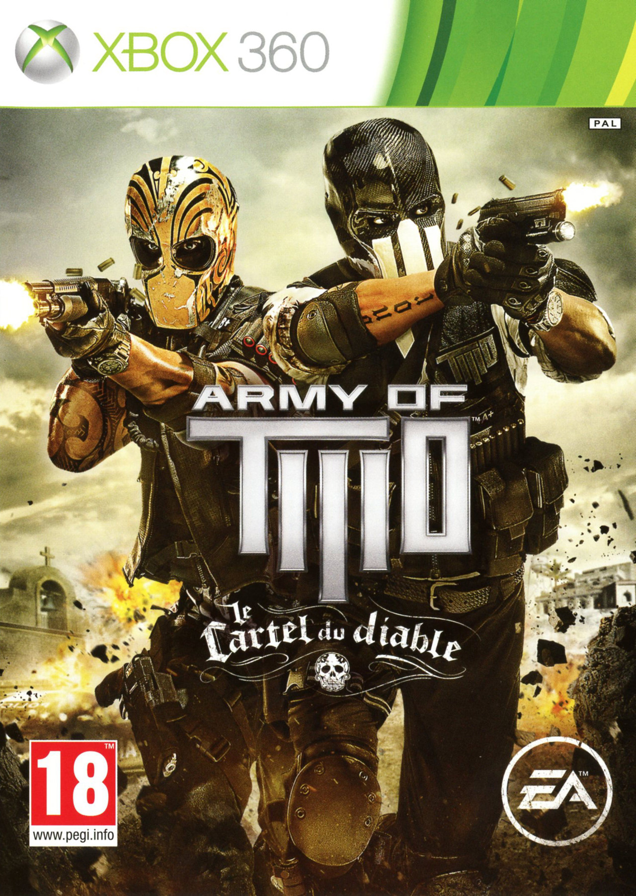 jaquette du jeu vidéo Army of Two : Le Cartel du Diable