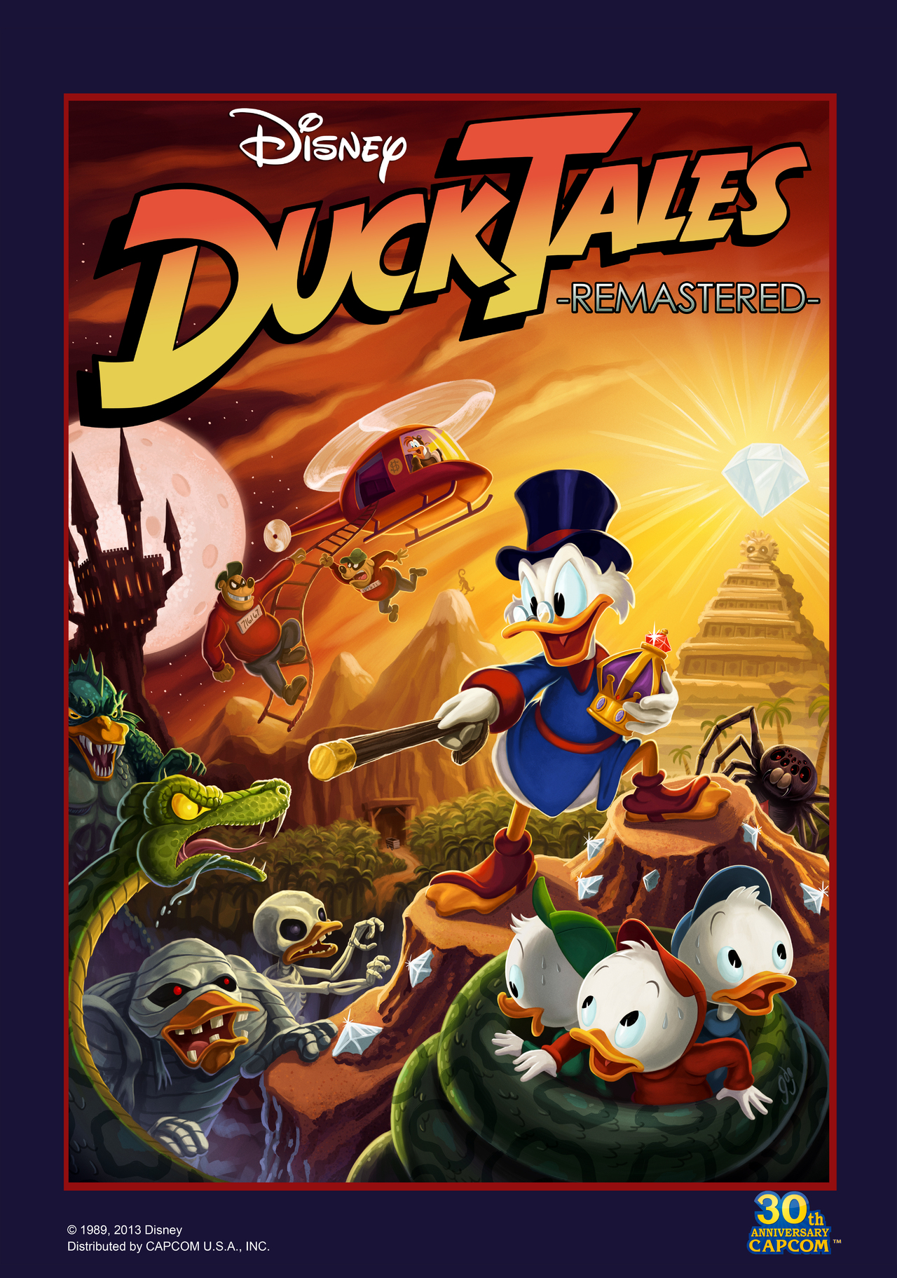 jaquette du jeu vidéo DuckTales Remastered